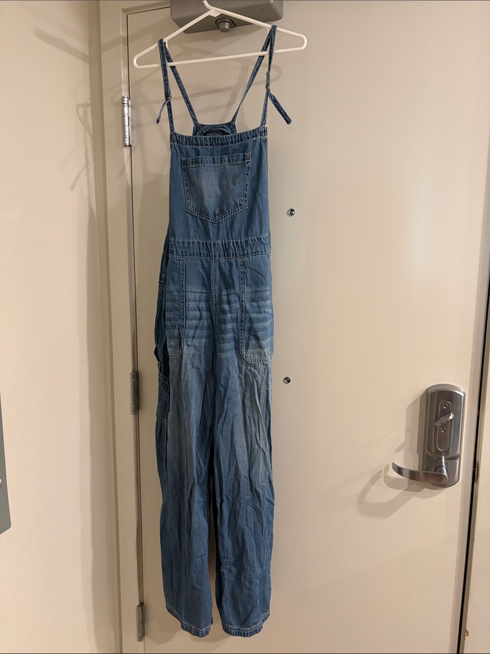 Wallflower Light Blue Denim Overalls